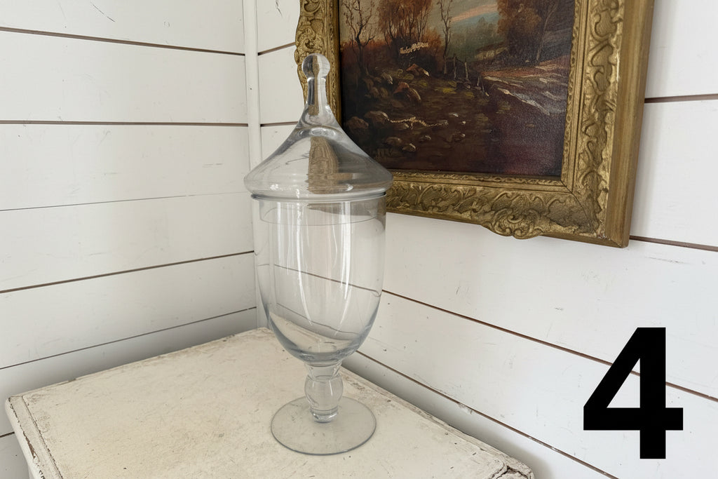 Apothecary Jars with Lid sold individually