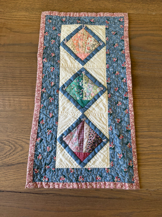 Hand Quilted Table Scarf