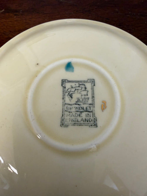 Tazas de café antiguas, patrón Dunrobin, W.H. Grindley & Co - Cada juego se vende por separado