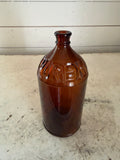 Antique Pyrex Amber Bleach bottle