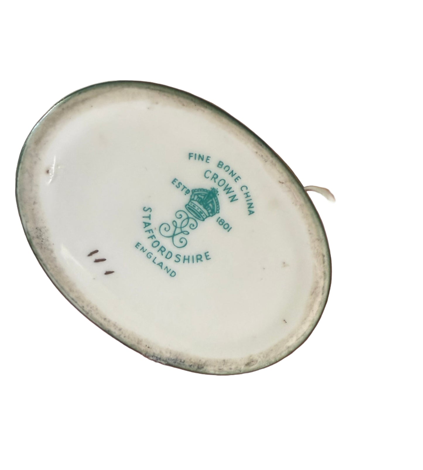 Staffordshire Porcelain Trinket Box