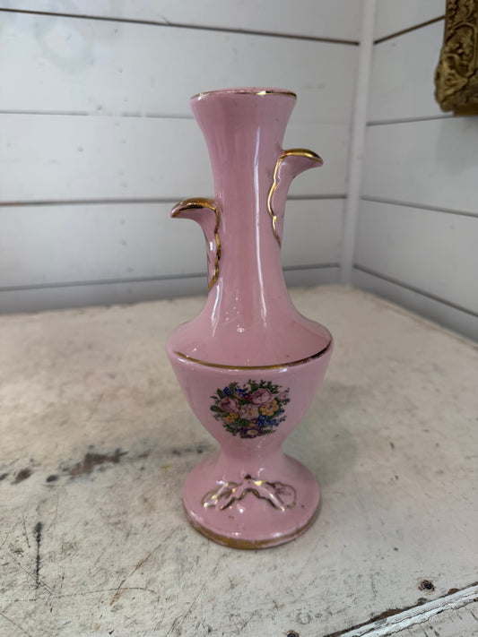 Victorian style lamp with lamp, parts removed