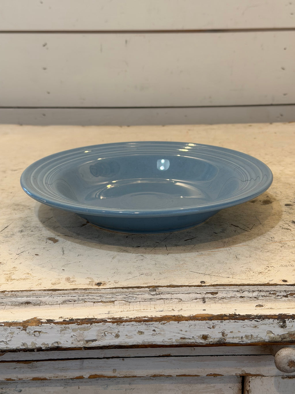 Fiestaware Dishes in Periwinkle Blue