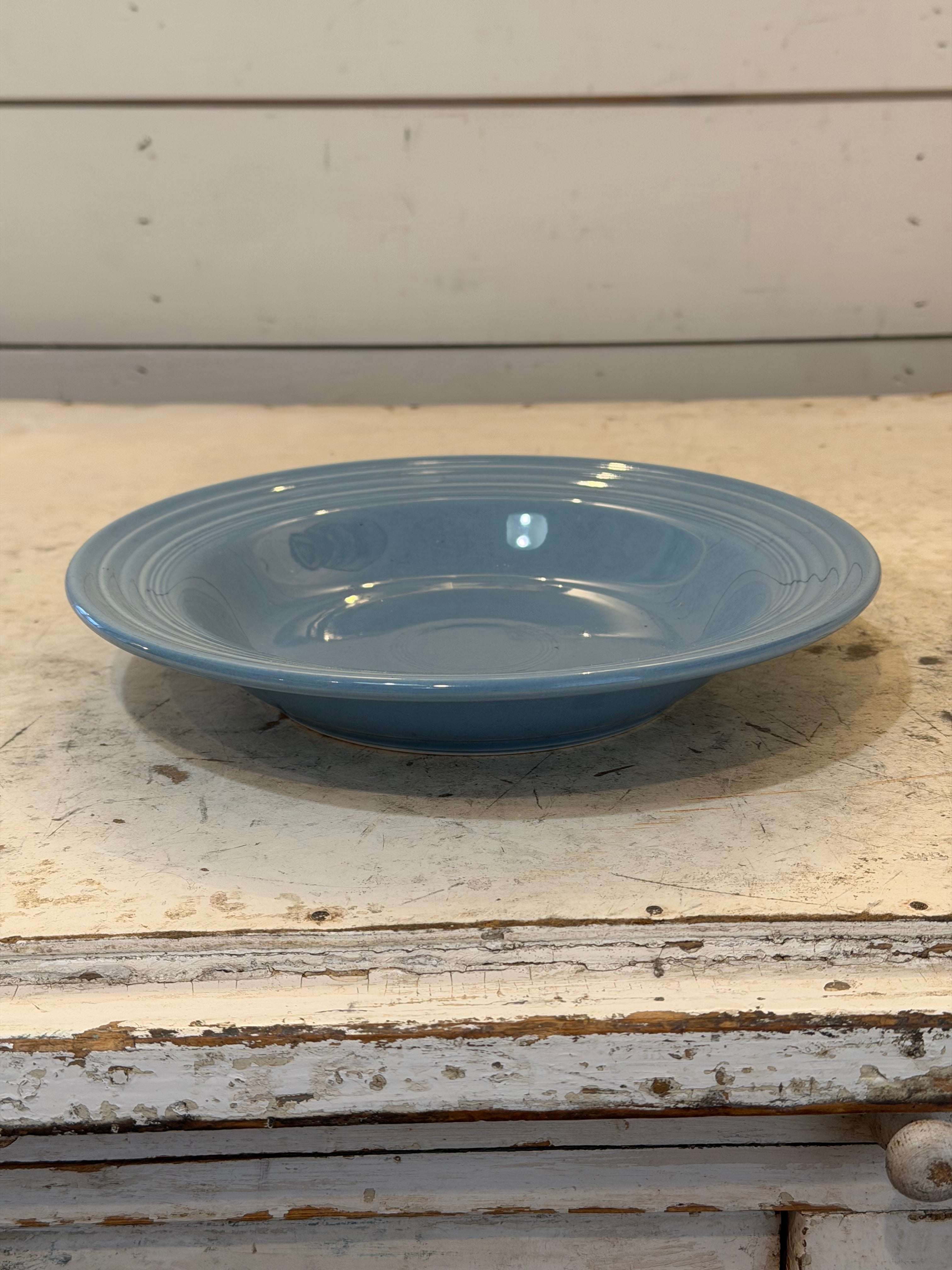 Fiestaware Dishes in Periwinkle Blue