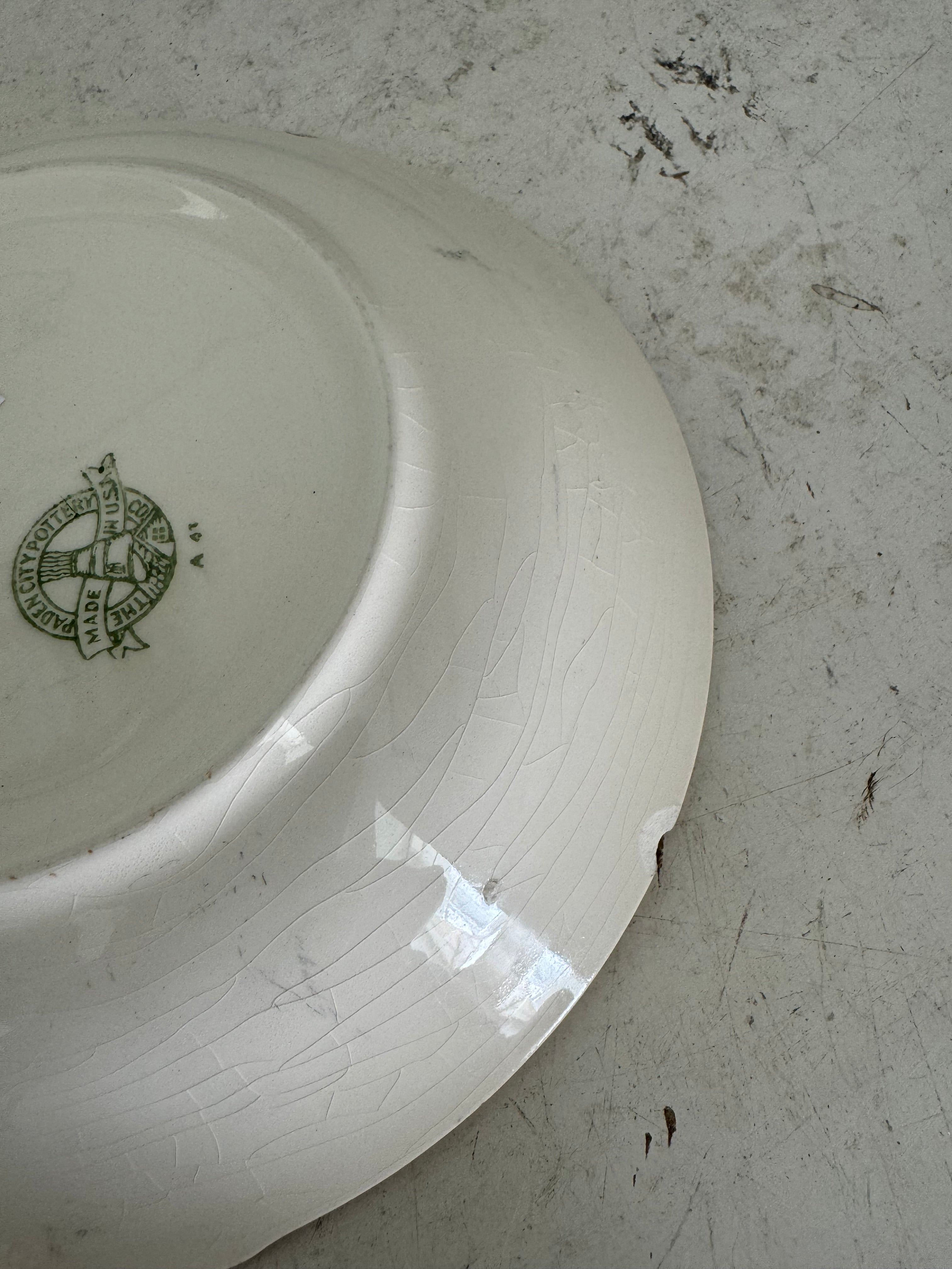 Vintage Paden City Pottery Pink Roses