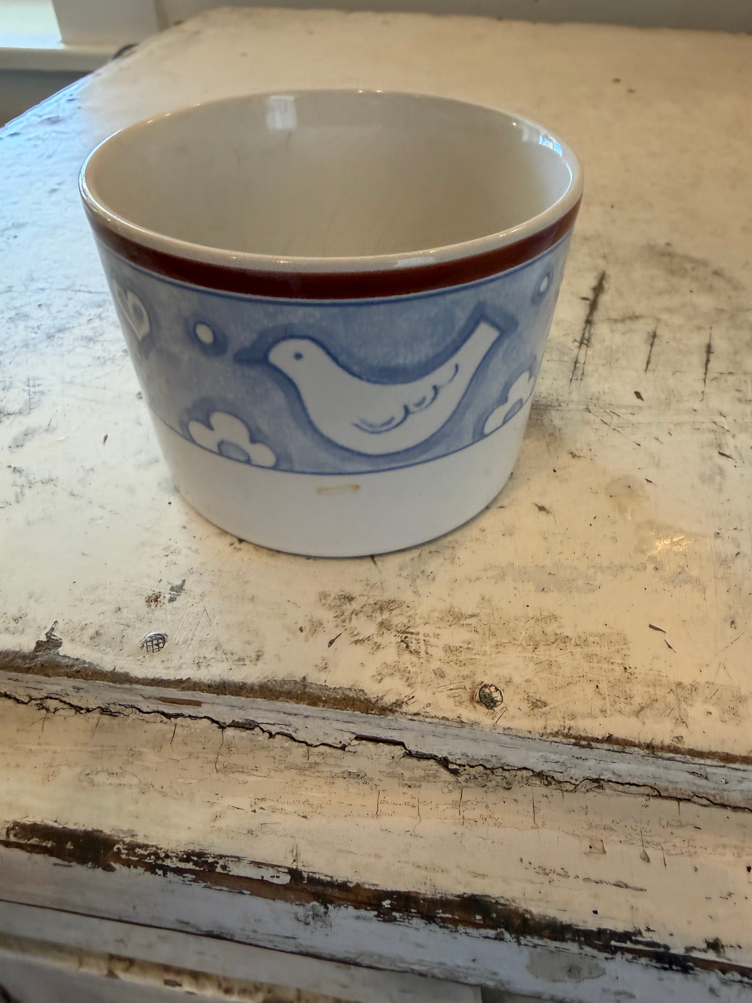 Pig and Chicken Mug Set With Sugar Dish - sold individually