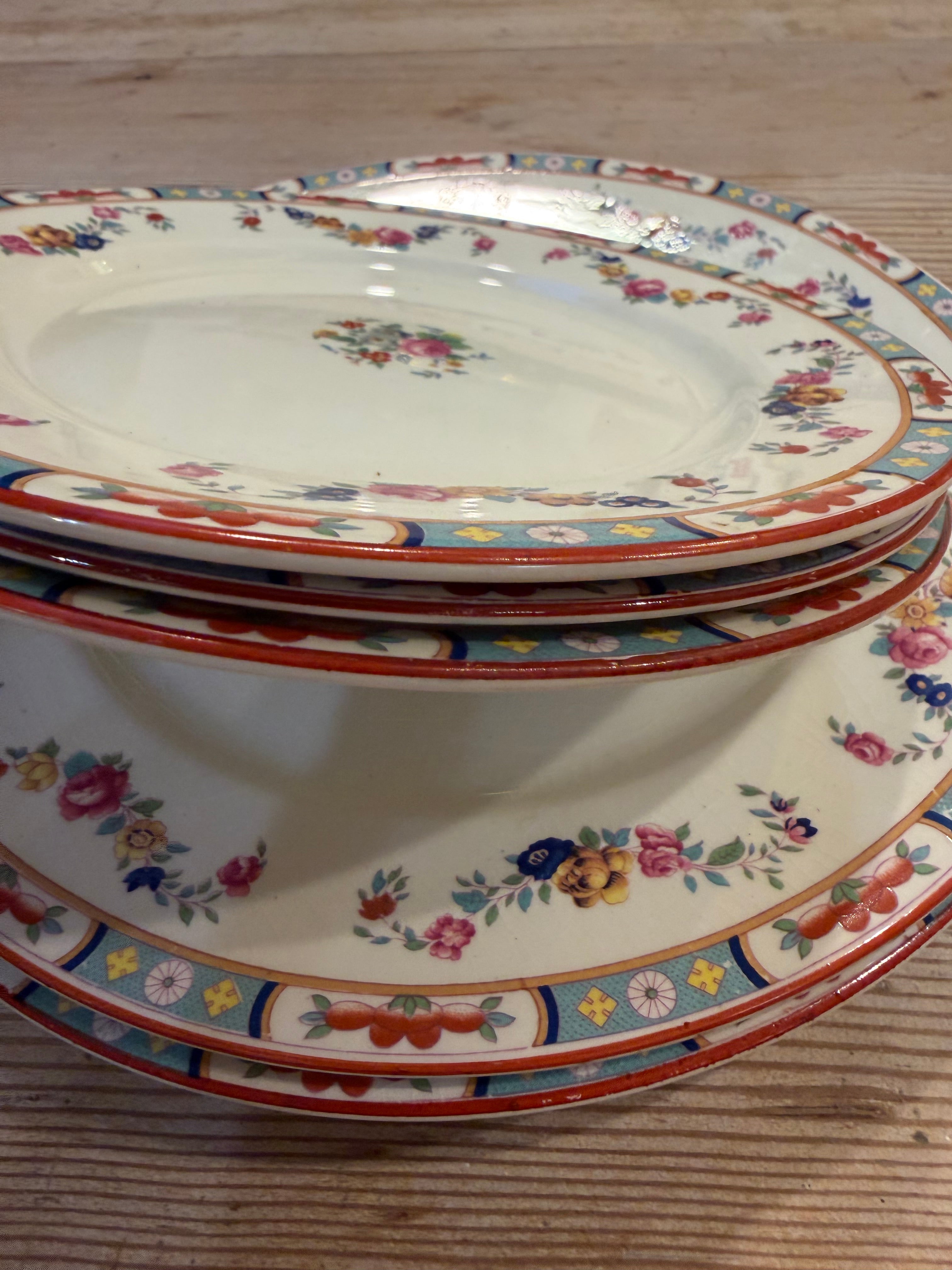 Minton Rose (Older, Smooth) Plates sold individually