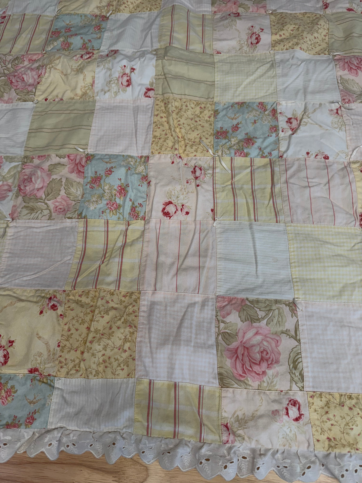 Pieced Quilt Baby Blanket