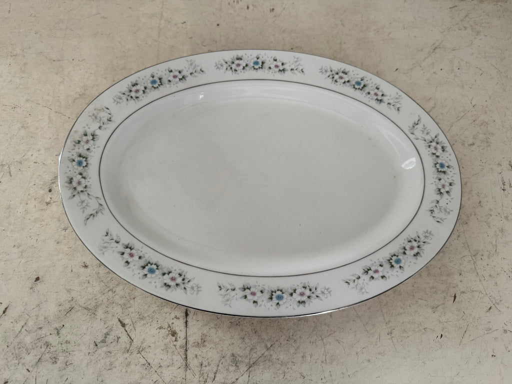 Vintage floral platter Noritake