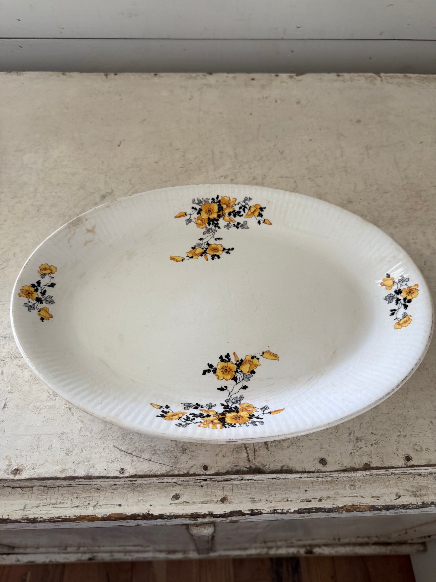 W.S. George Pottery Astor Platter