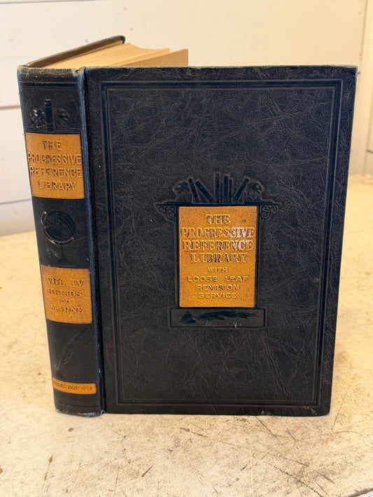 Progressive reference library and encyclopedia volume IV