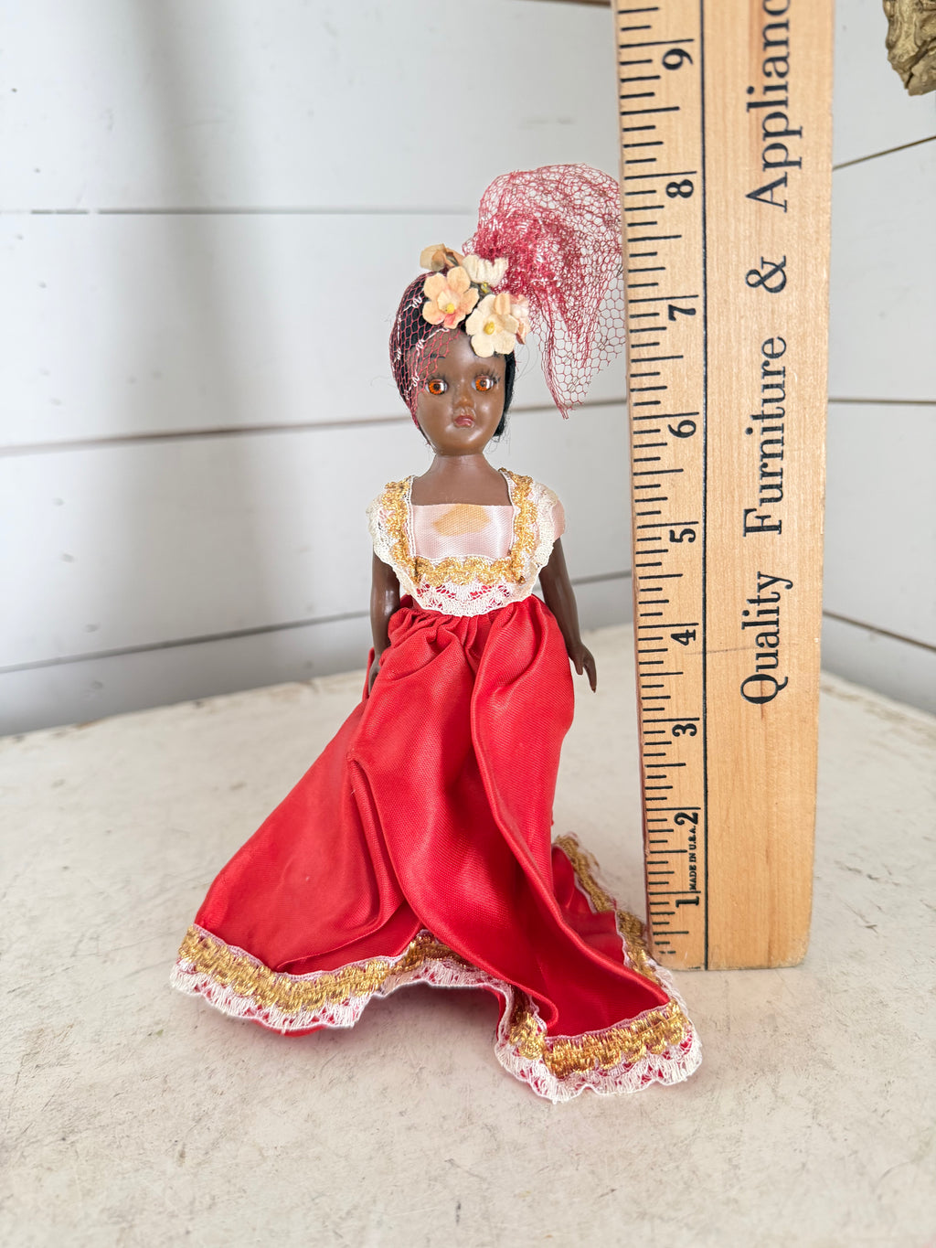 Vintage Cultures Of The World Gas Station Fashion Doll, African, Sleepy Eyes