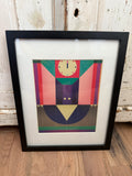 Framed art print titled "Tonight" by the artist Chris Grey