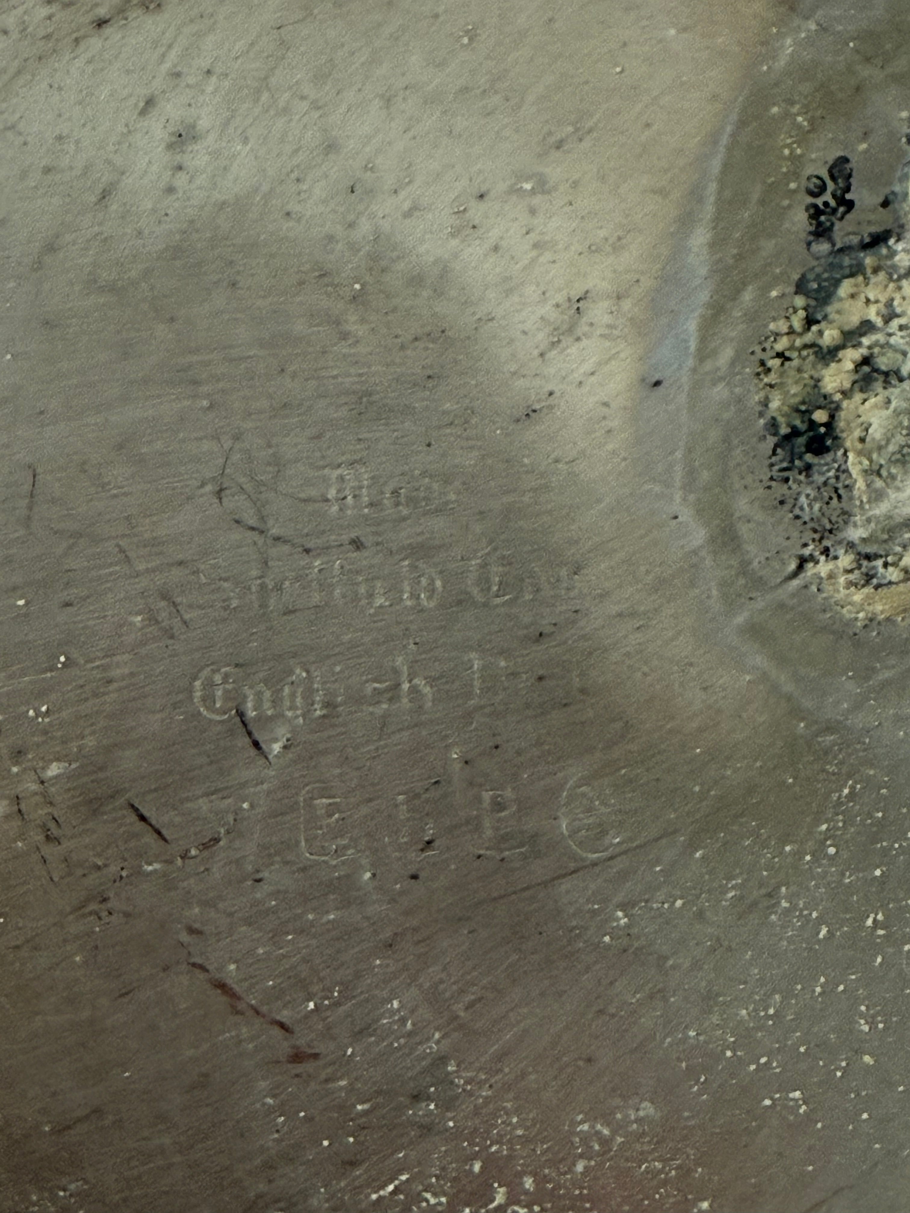 English pewter, pint