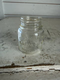 SMALL Clear CHESEBROUGH VASELINE BOTTLE NEW YORK