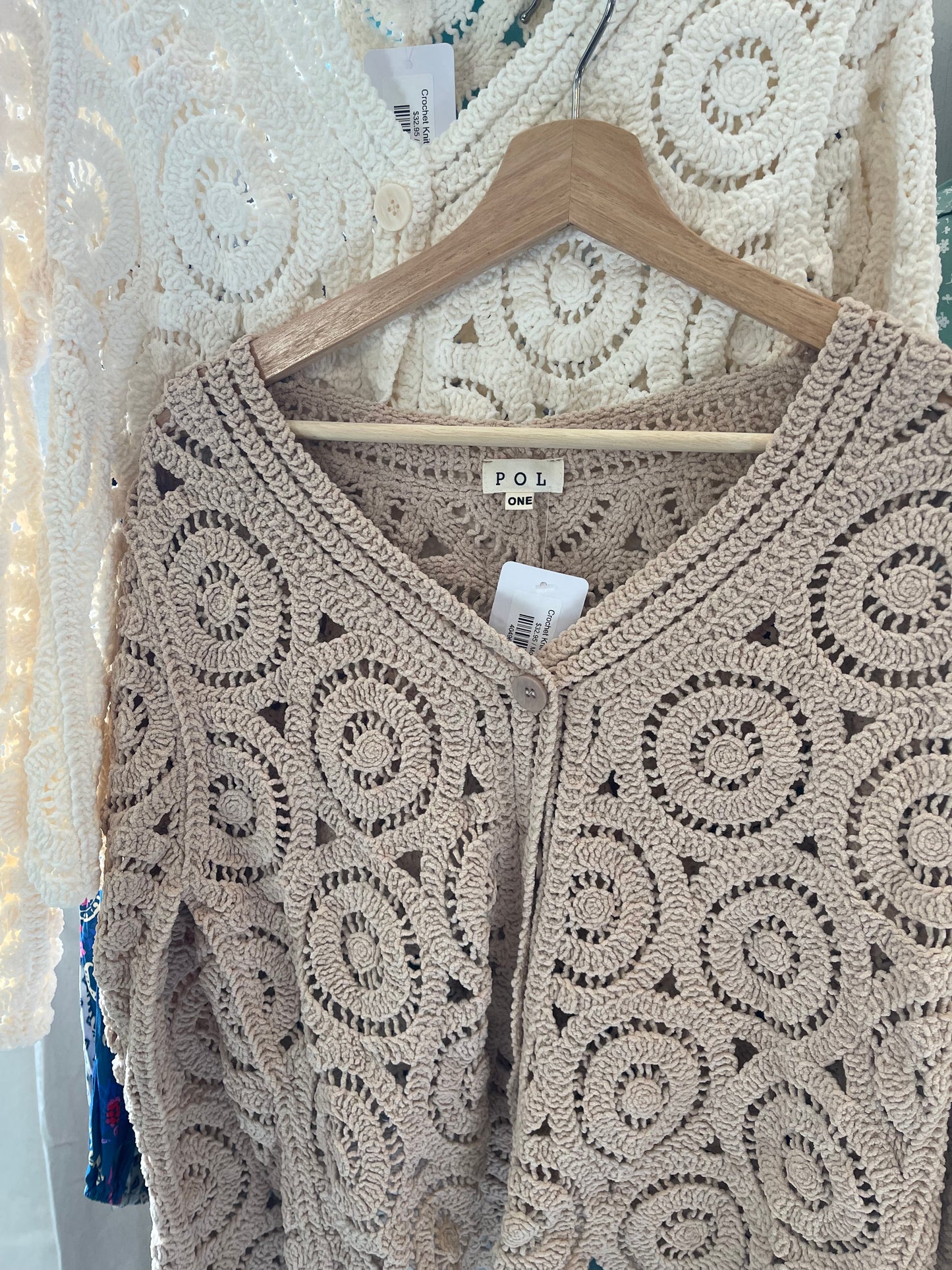 Crochet Knit Cardigan