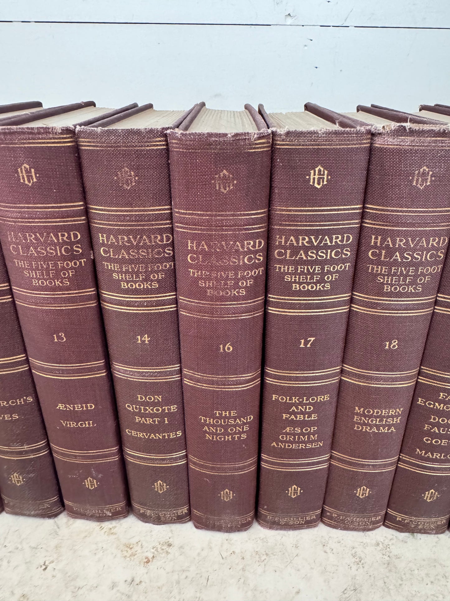 Harvard Classics Books 1909 - Sold Individually