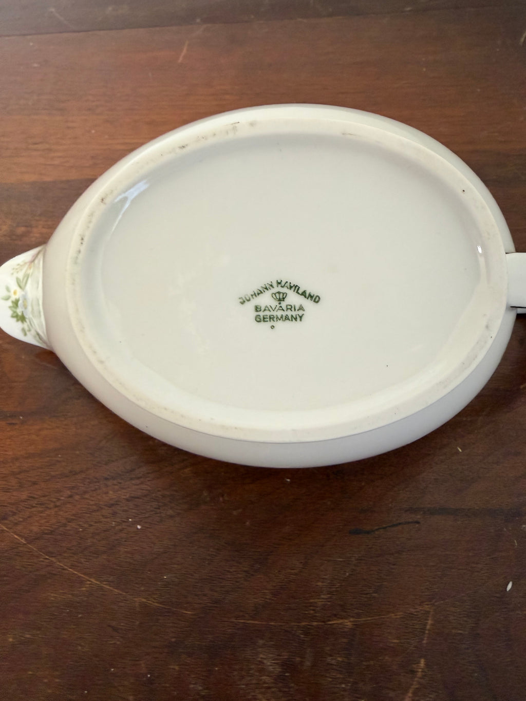 Vintage Johann Haviland Bavaria Forever Spring Gravy Boat