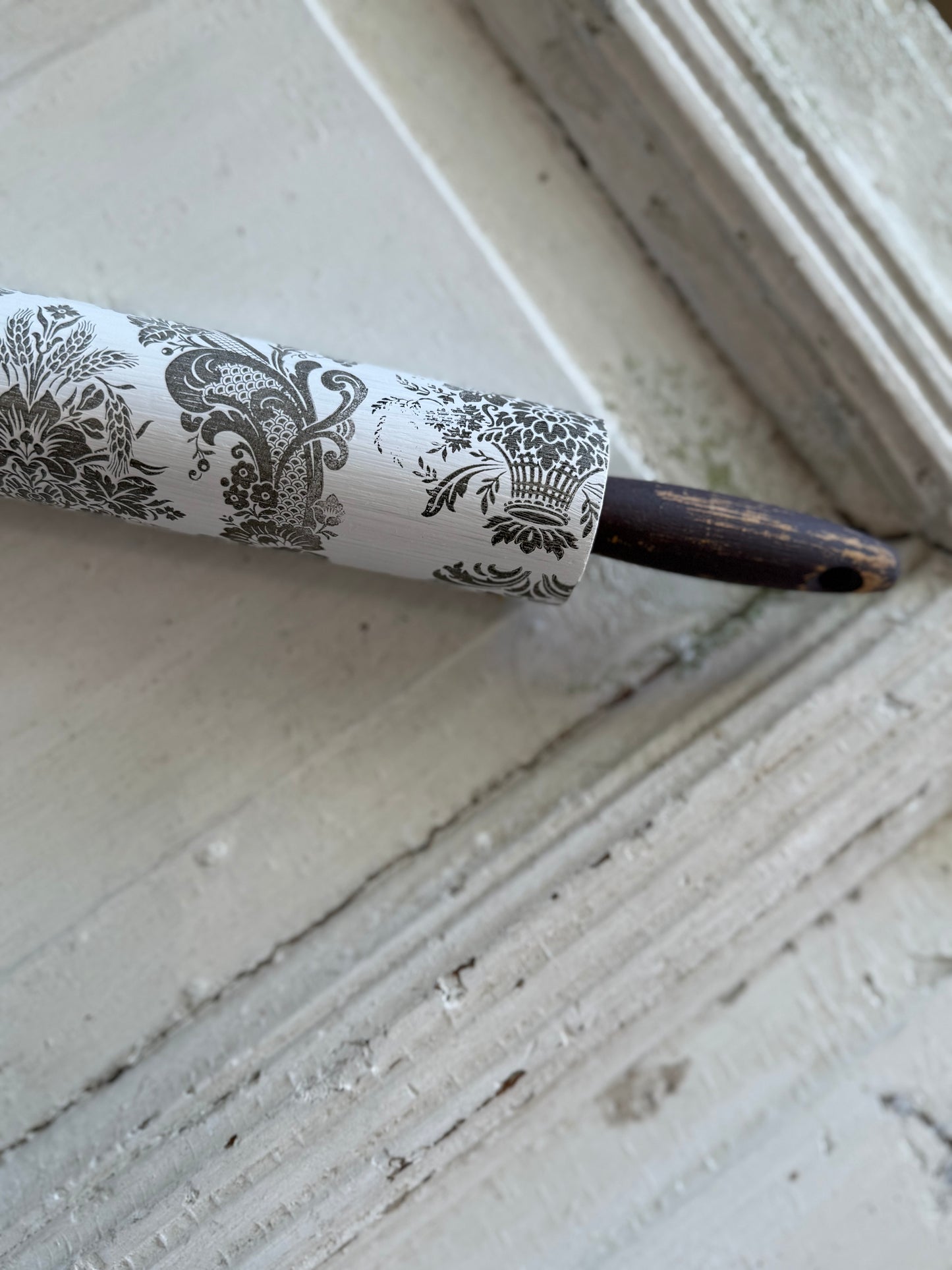 Hand Painted Rolling Pin for Decor