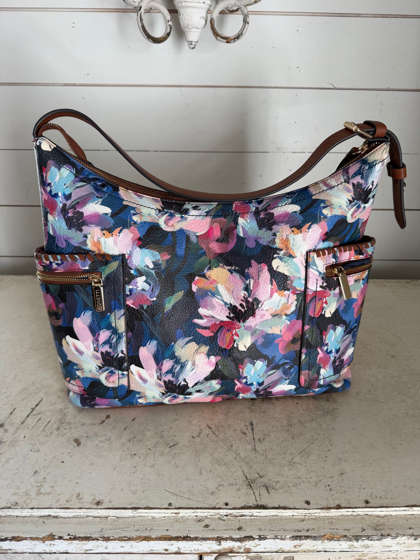 Rosetti large floral purse
