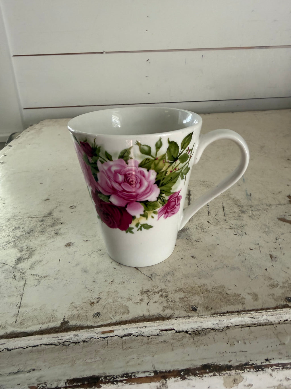 Flared Shape Rose Mug