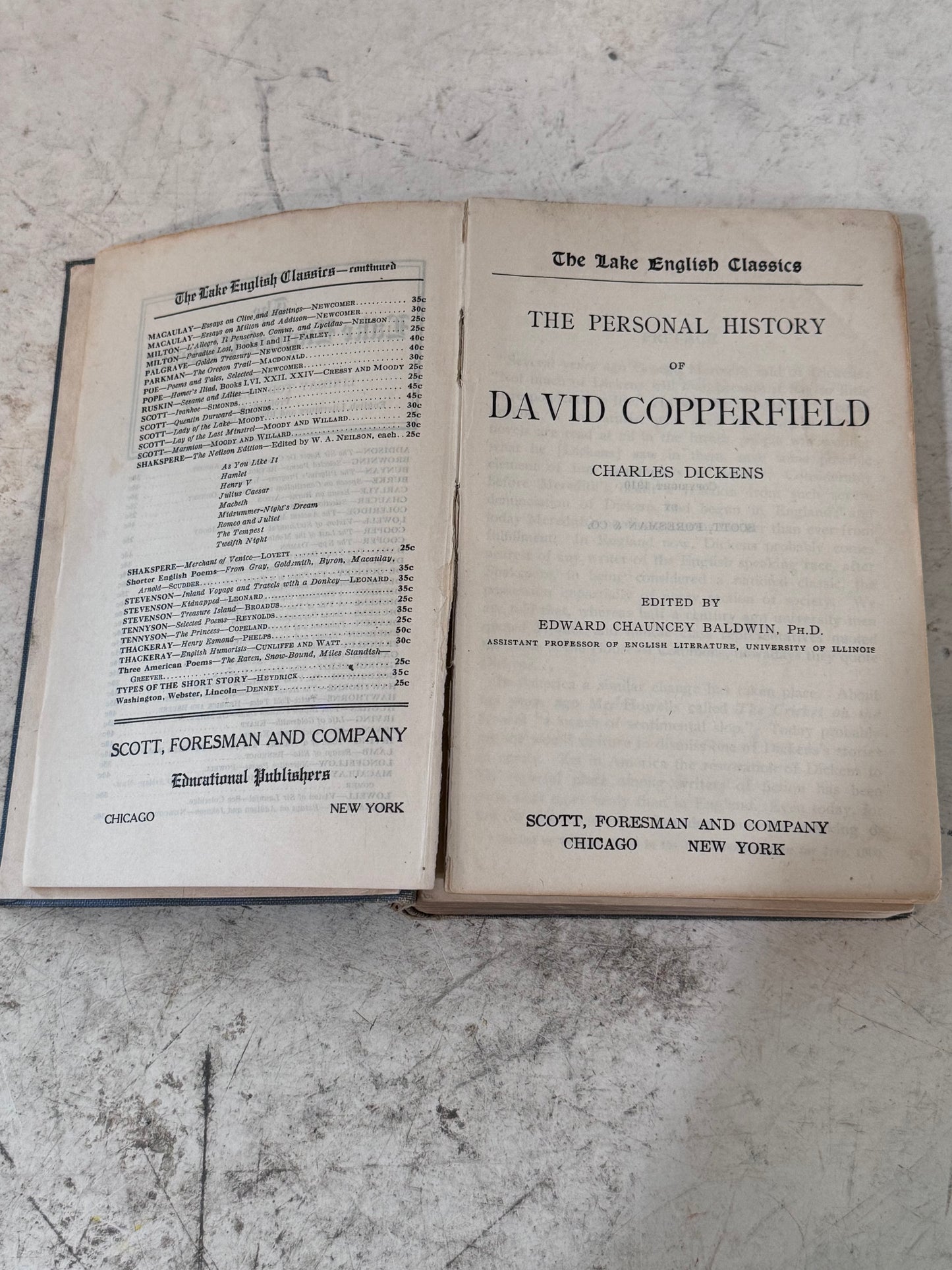 Lake English Classics David Copperfield- Book