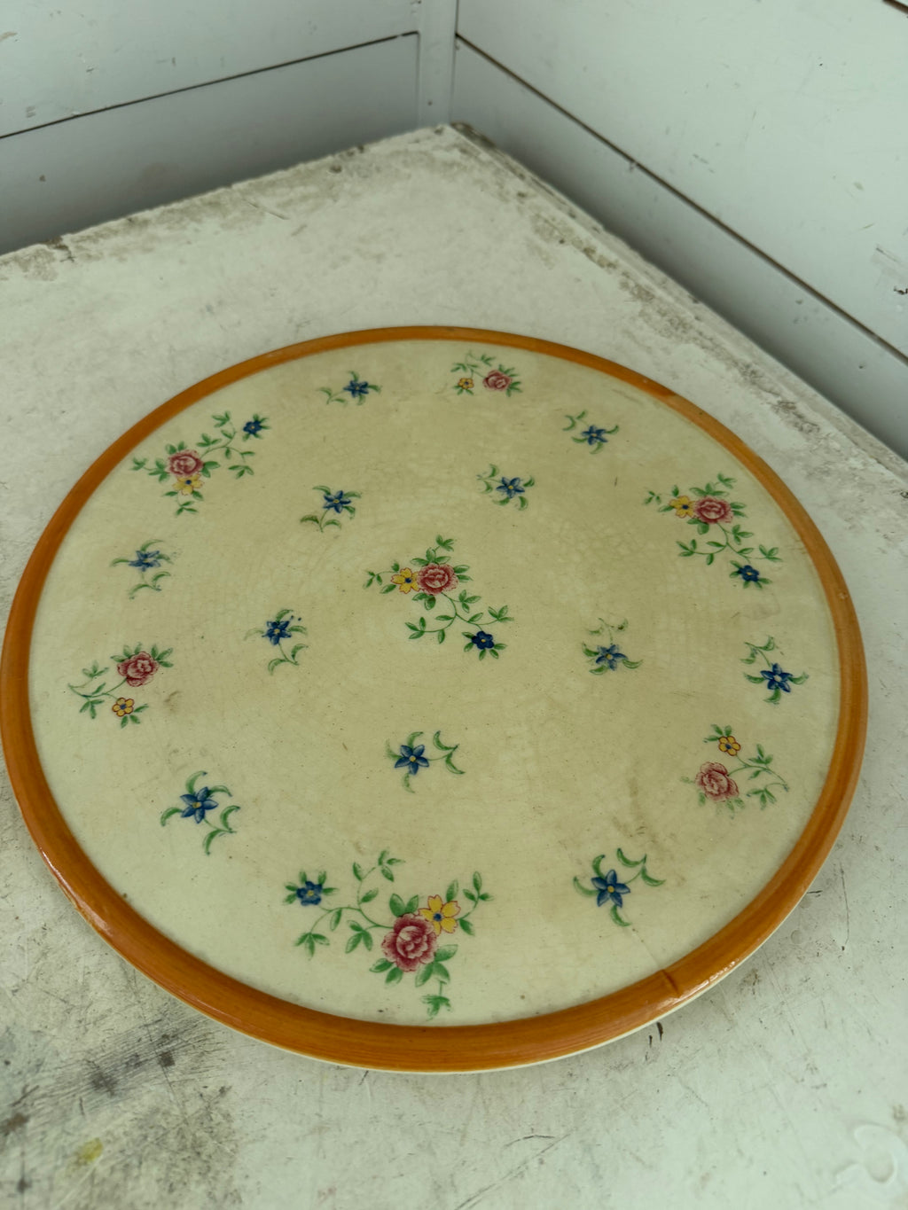 Beauchin Petite Fleur Ceramic Tray