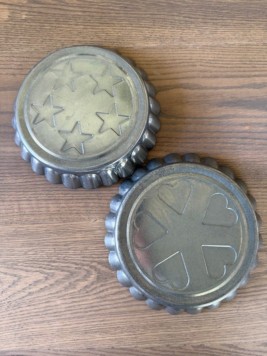Vintage Tart Pan Set