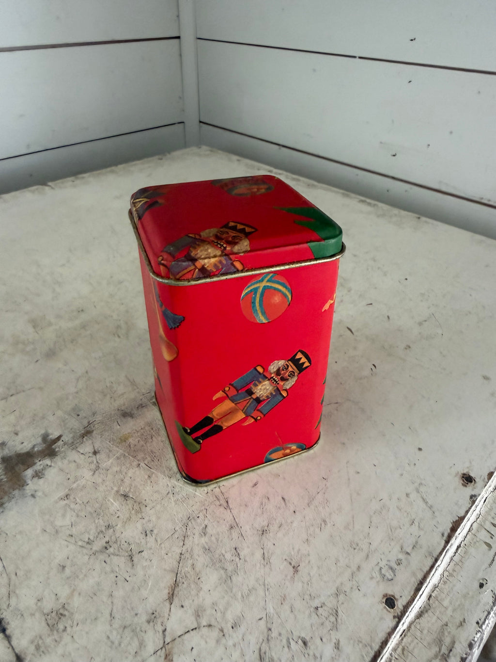 Vintage Nutcracker tin