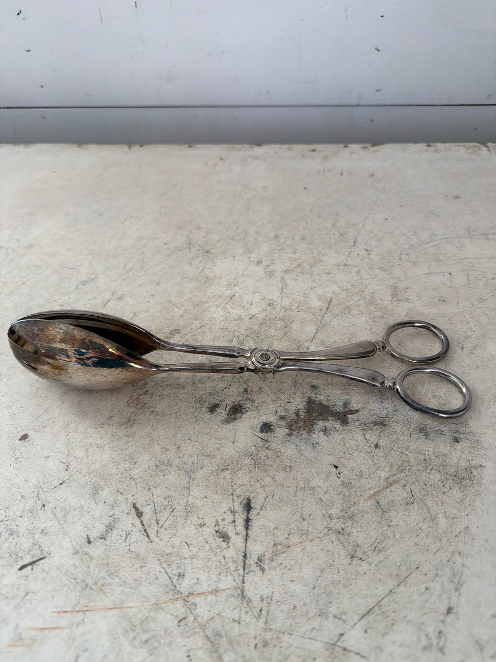 Silver Plate Tongs