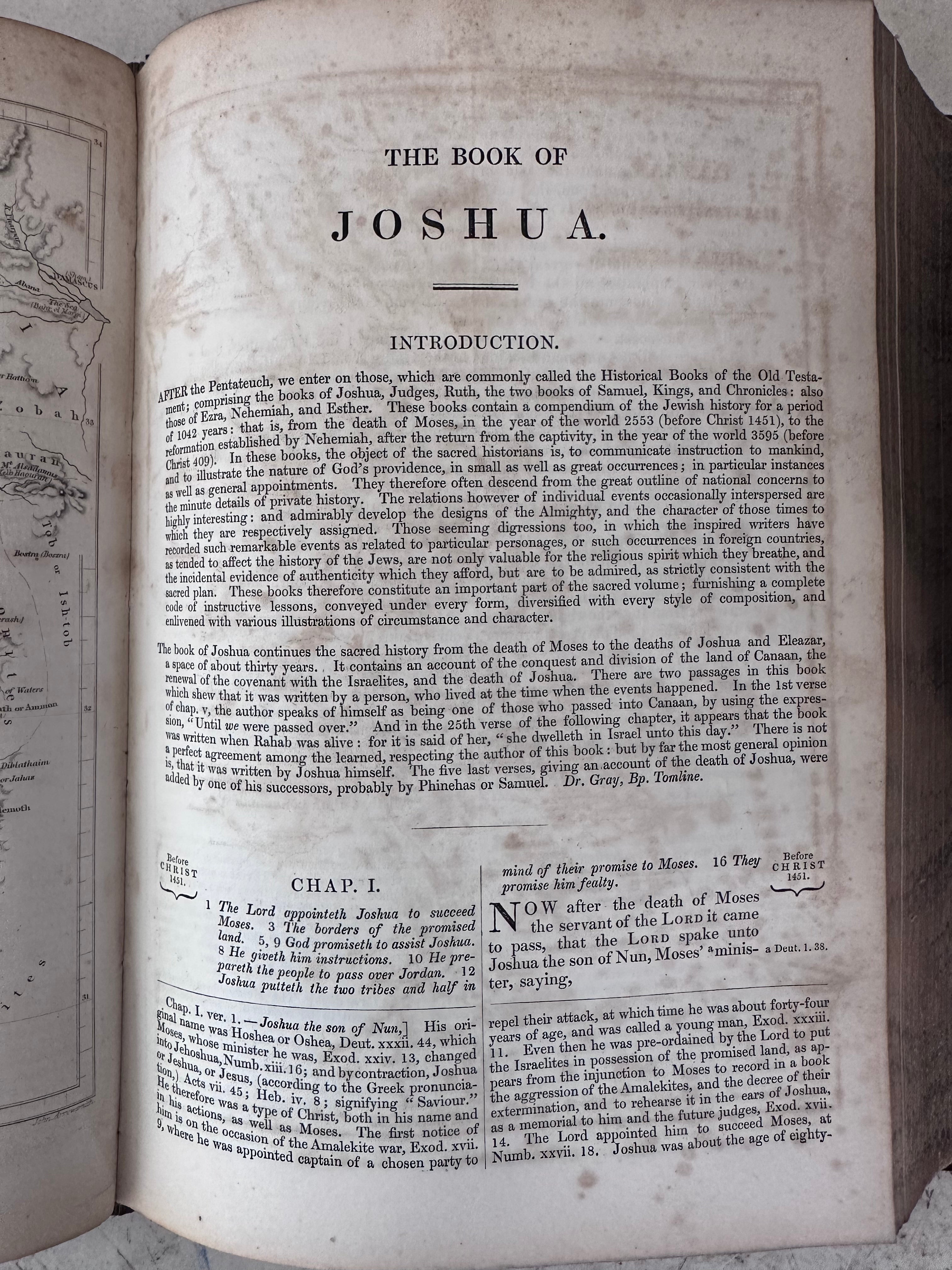 Antique Bible 1850 And the Book of Common Prayer sold as set