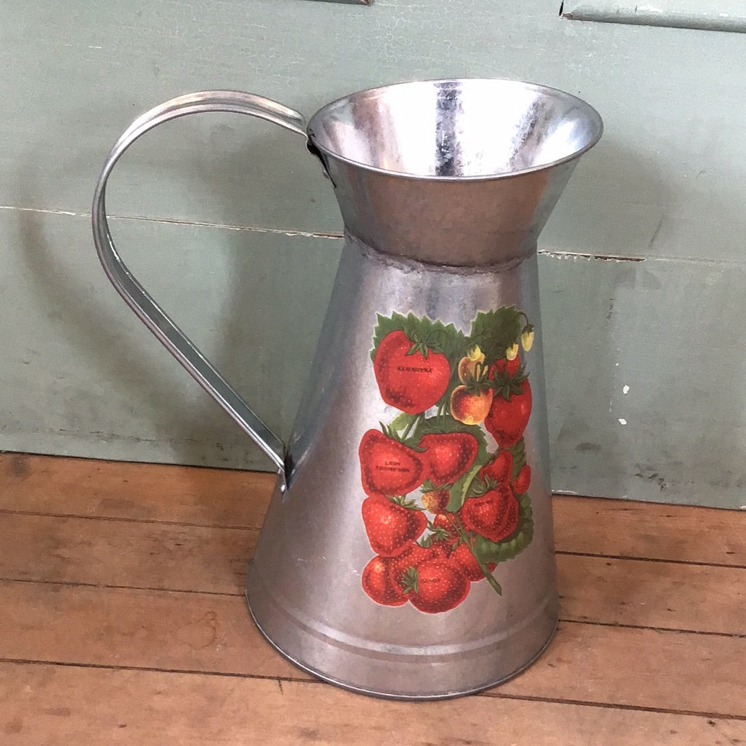 Galvanized Pitcher