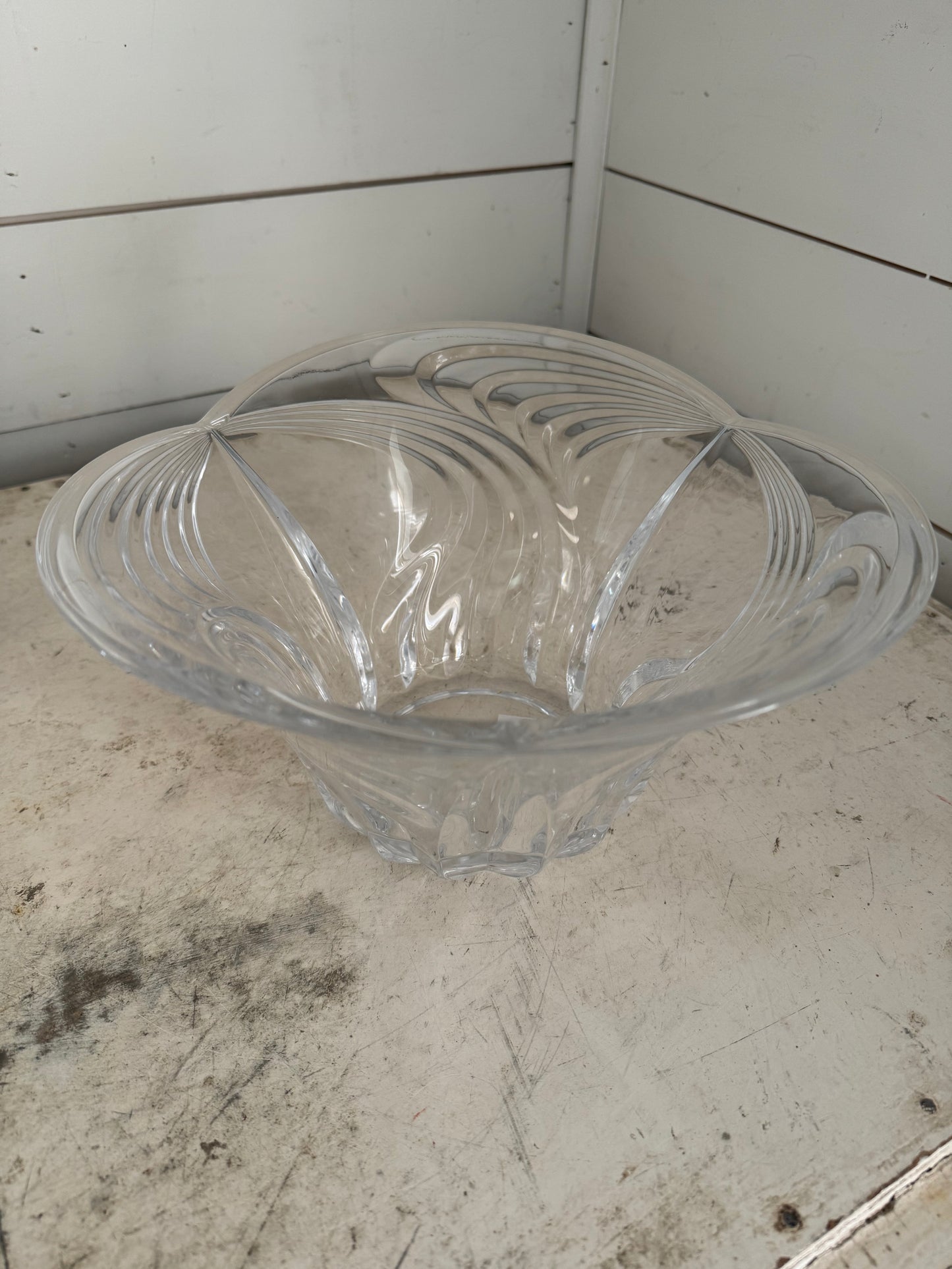 Block Crystal Bowl