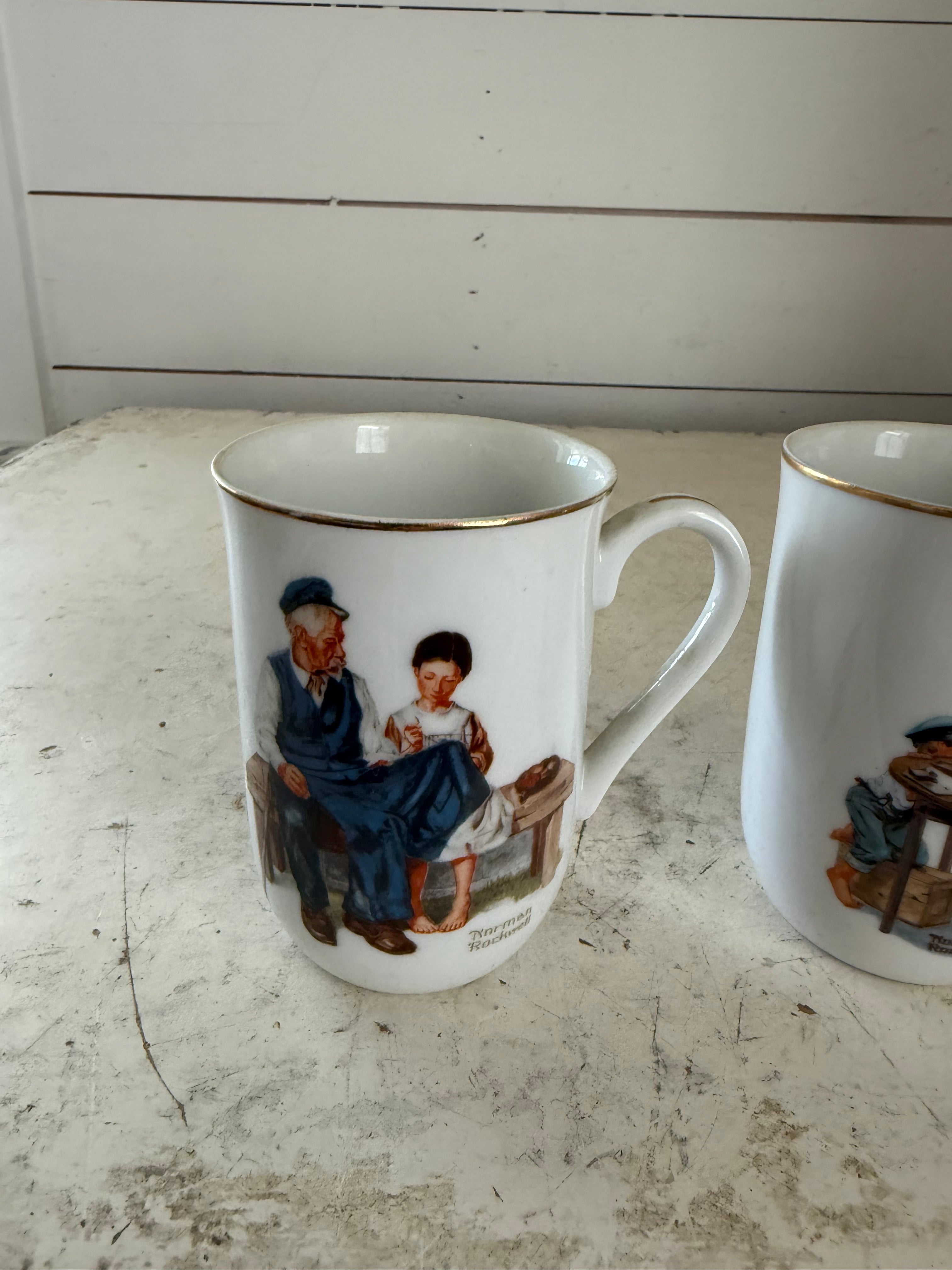 Norman Rockwell Mug sold individually