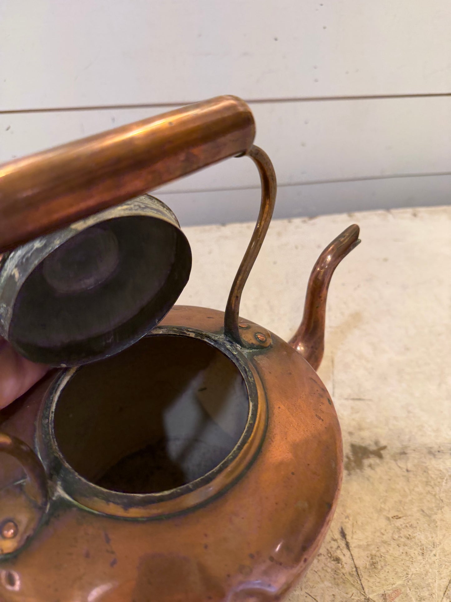 Georgian Copper teapot