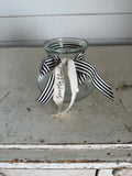 Round Bottom Glass Bud Vase