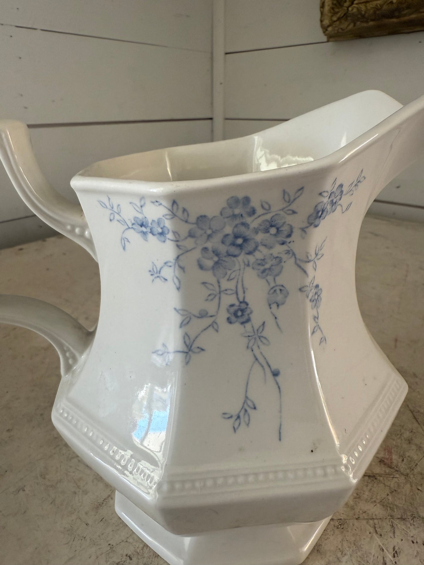 Elegance Blue by JOHNSON BROTHERS small pitcher
