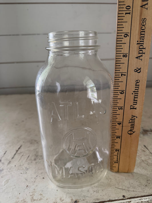 1/2 Gallon Atlas Mason Jar