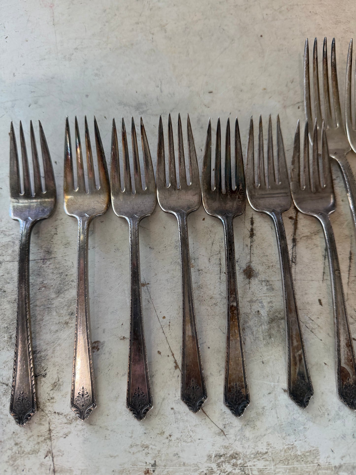 Holmes & Edward’s Silver Plate Forks Sold Individually