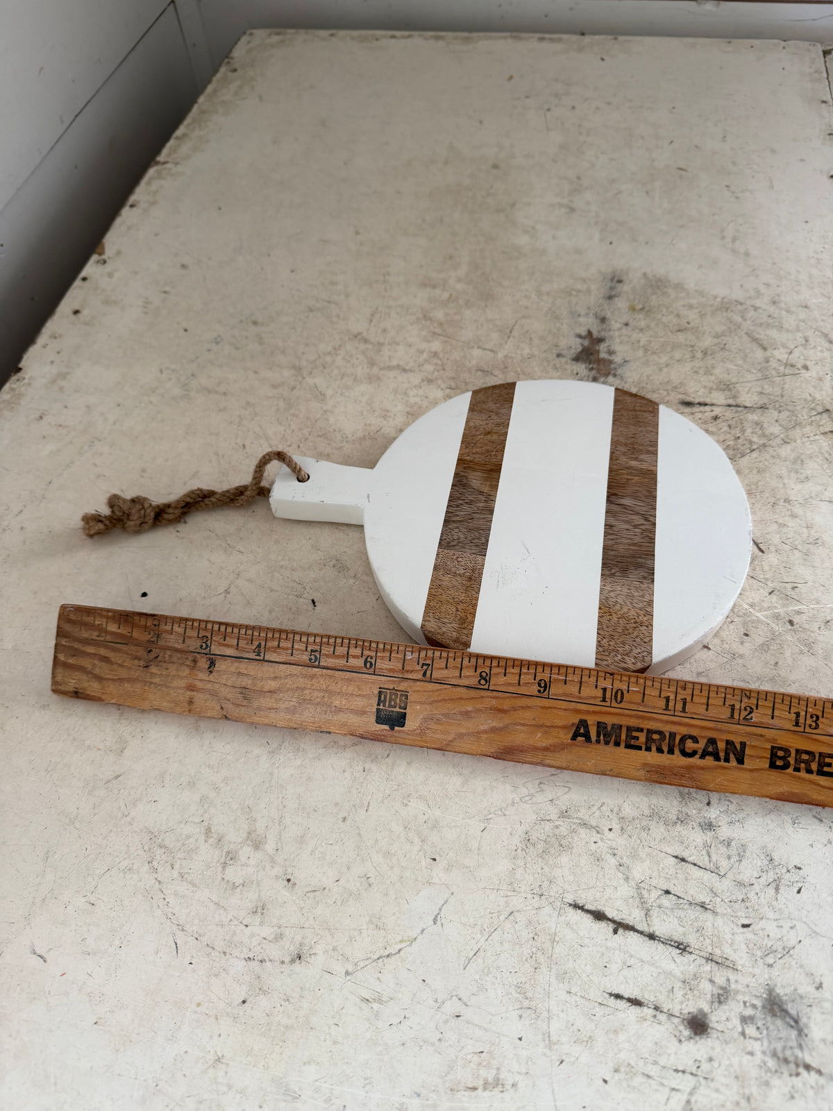 Mango wood Round Cutting Board - Will Get Makeover