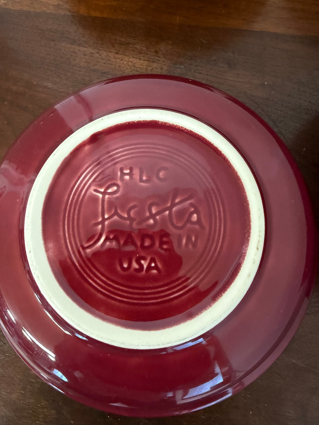 FiestaWare Cinnabar 6” Bowl - Sold Individually