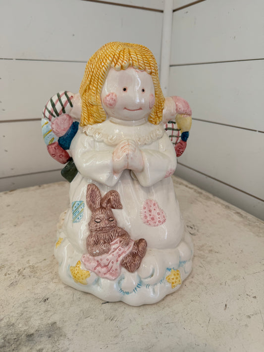 Vintage Cosmos Angel Cookie Jar