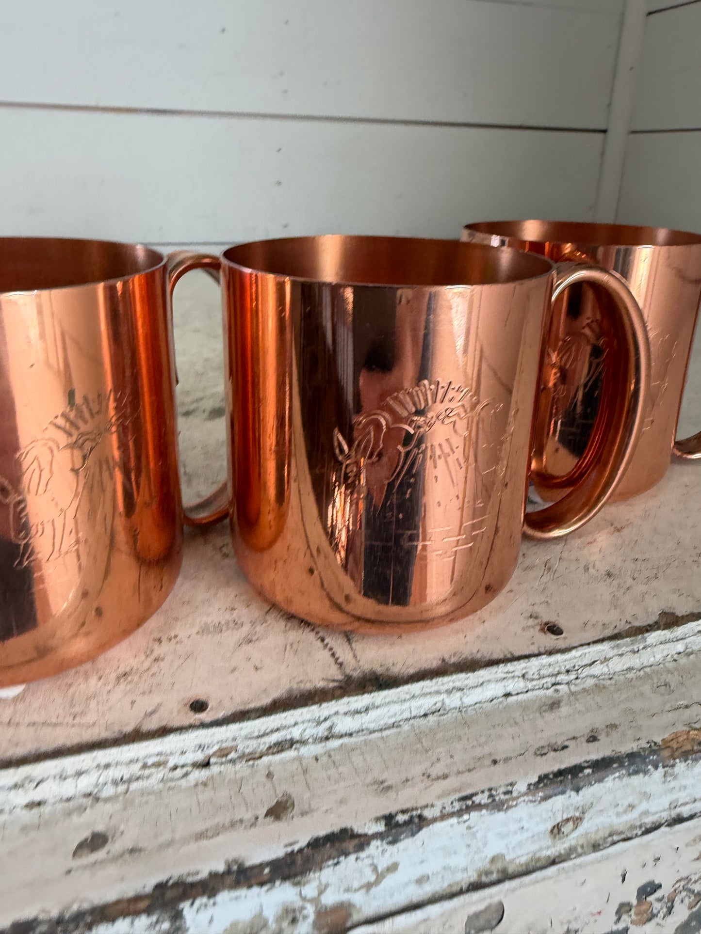 Solid Copper Moscow Mule Mug - sold individually