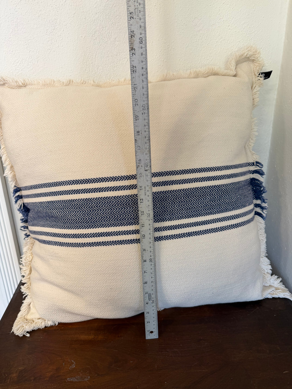 Oversized Newport Grain Sack Linen Pillow