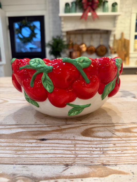 Vintage CHERRY BOWL, Sonoma "Cherries Jubilee", sold individually