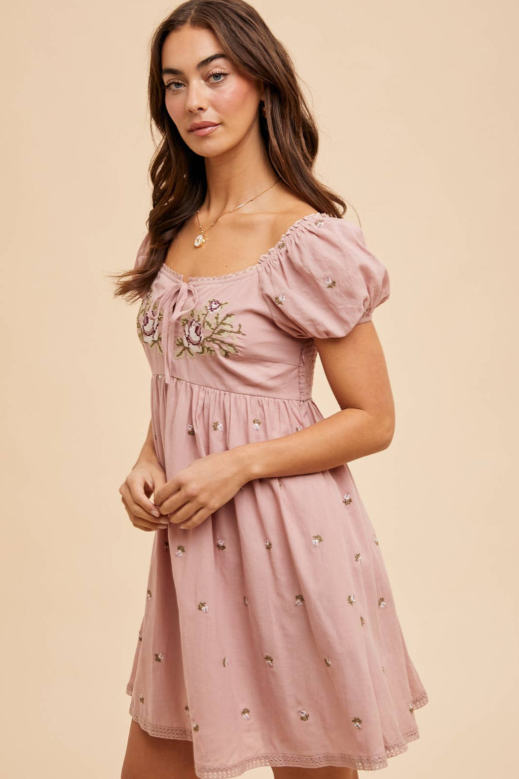 Embroidered Dress