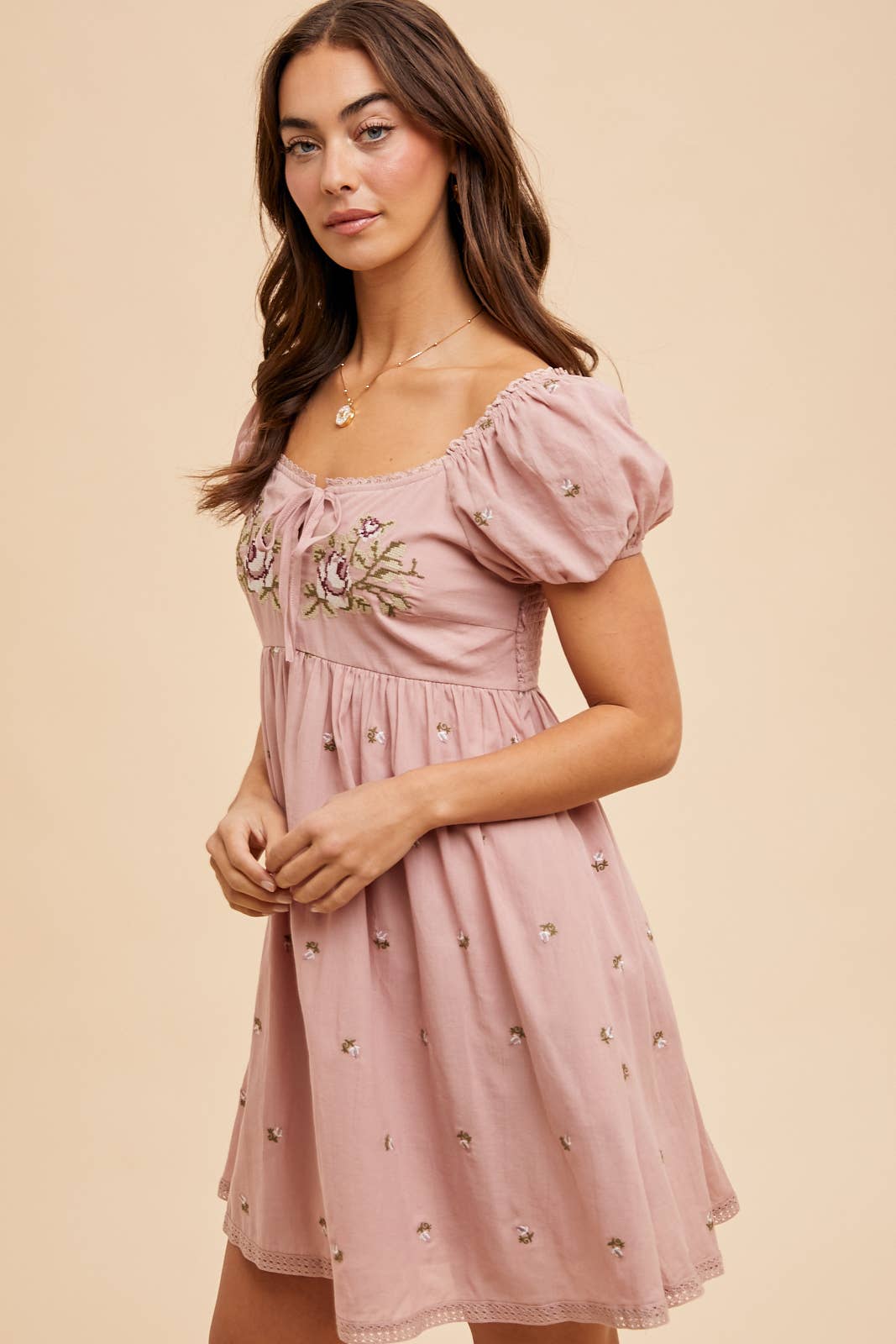 Embroidered Dress