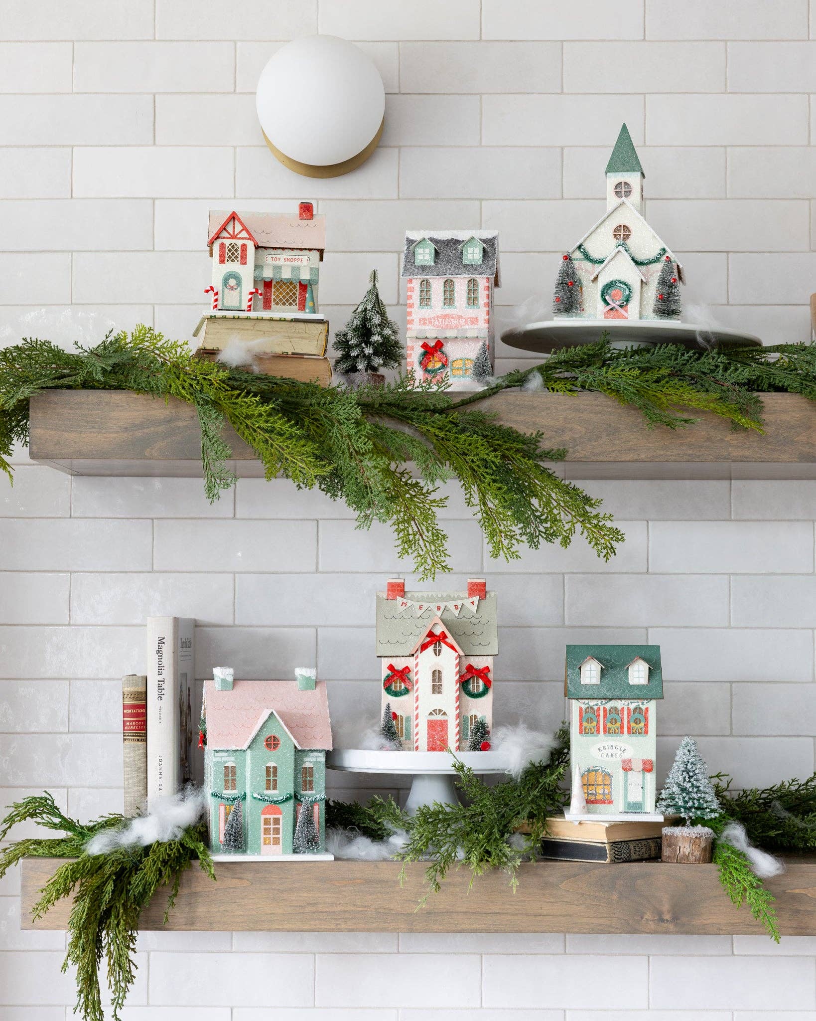 Toy Shop - Glitter Christmas village house