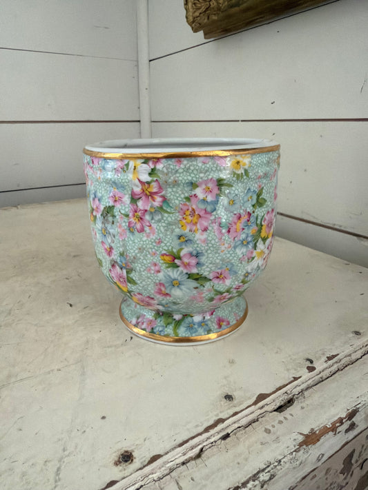 Ceramic Floral Pot
