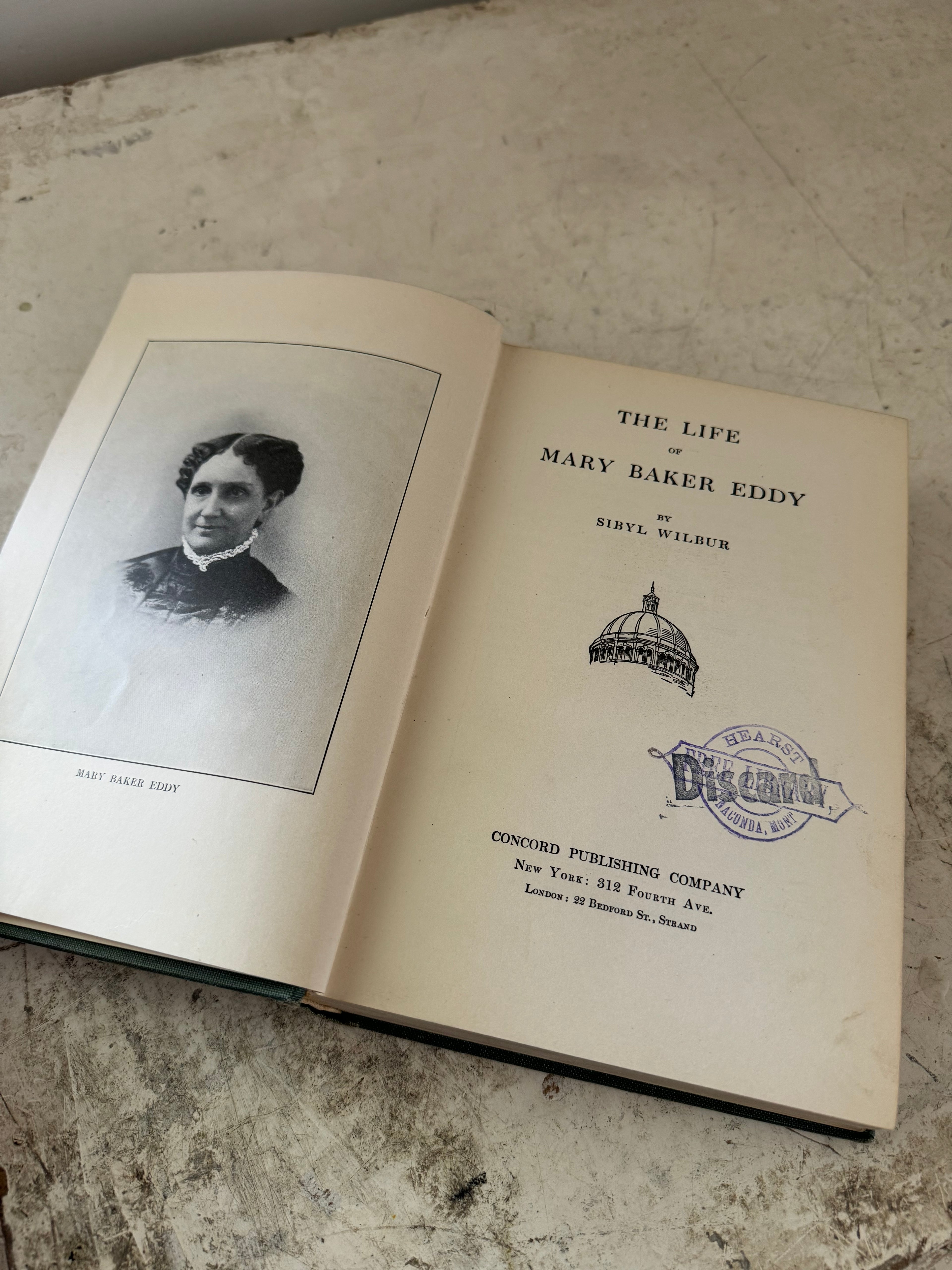 The Life of Mary Baker Eddy 1908 - Book